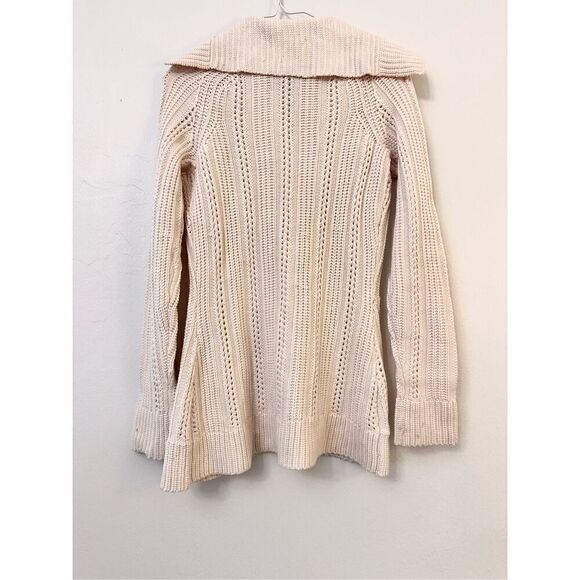 Vintage Y2K Laundry by Shelli Segal Womens Cable Knit Wool Button Cardigan Sweat - Picture 2 of 4